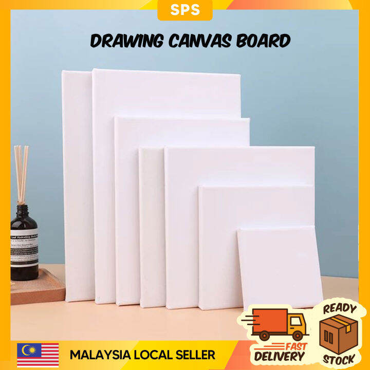 SPS DRAWING CANVAS BOARD/ BLACK CANVAS ART BOARD/ ACRYLIC PAINTING