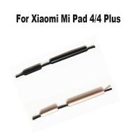 ปุ่มปรับระดับเสียงสำหรับแผ่นรอง Xiaomi Mi 4/4 Plus ของแท้อะไหล่กุญแจเปิดปิดข้างอะไหล่สำหรับซ่อมชิ้นส่วนสีดำทอง