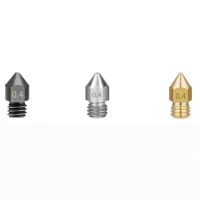 ▼ 10PCS/LOT Original FLSUN 3D Printer Nozzles Q5/QQ-S Pro Hardened Steel Brass MK8 Extruder 0.4mm High Temperature Resistance