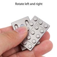 【LZ】┇✚  Magnetic Push Slider Fidget Toys Adult Stainless Steel EDC Office Autism Sensory Stress Relief Toys Children Fidget Anxiety Gift