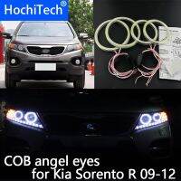 High Quality COB Led Light White Halo Cob Led Angel Eyes Ring Error Free for Kia Sorento R 2009 2010 2011 2012