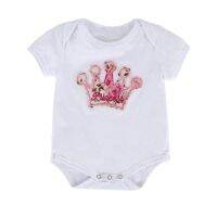 BABYWORLD เสื้อยืดพิมพ์ลาย mahkota สำหรับเด็ก