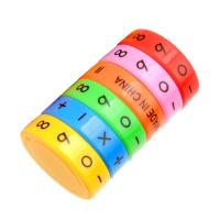 Montessori Math Toys ABS Colorful Mathematics Numbers Magic Cube Toy Children Number Game for Addition Subtraction Multiplication Division and Integral valuable