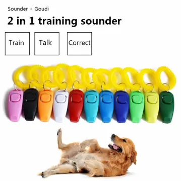 Pet Training Supplies Click Sound Clicker Dog Supplies Training Sounder Clicker  Sound Guide Durable Training Clicker