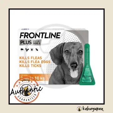 Frontline plus for dogs small clearance dog