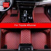 เสื่อปูพื้นอุปกรณ์ตกแต่งรถยนต์ Dooddryer สำหรับ Toyota 4Runner เครื่องเป่าแบบกำหนดเองพรมเช็ดเท้า