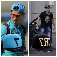 COD tjjs079 CristianoRonaldo CR7 black blue baseball cap hip hop sport chapeu de sol