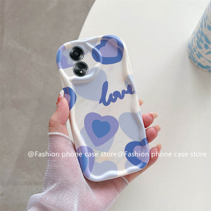 phone-case-เคส-oppoa58-4g-oppo-a58-a78-nfc-a98-oppo-reno8-t-5g-4g-a17k-a17-มีสีสันรูปหัวใจกราฟฟิตีมาการองเคสโทรศัพท์เลนส์ป้องกันซิลิโคนนิ่ม2023