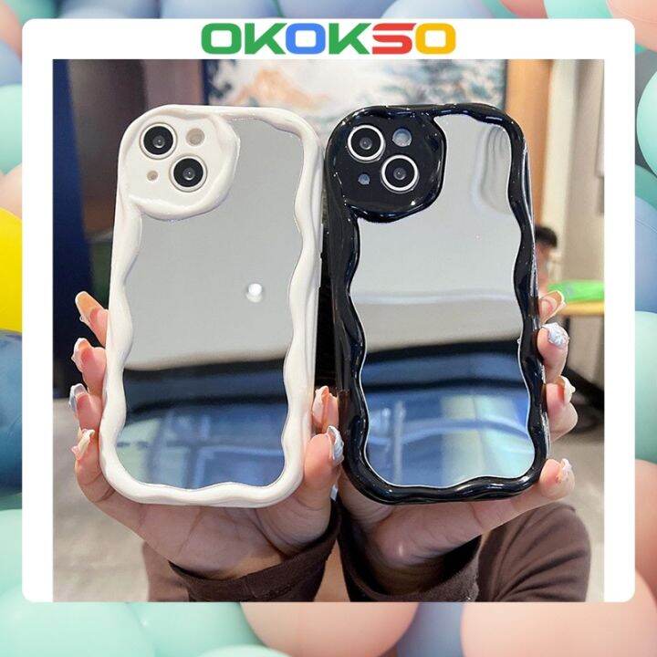 ใหม่-เคสโทรศัพท์มือถือคู่รัก-แบบกระจก-กันกระแทก-ลายการ์ตูนครีม-มีลายด้านข้าง-สําหรับ-oppo-reno9-reno8-reno7pro-reno6-7z-8t-5-r17-a53-a9-2023-4z-5g-a3s-a78-a77