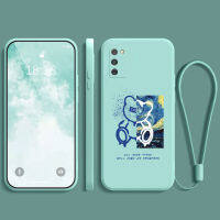 เคสโทรศัพท์ samsung a03s ยางนิ่ม กันกระแทก กันน้ำ กันลื่น ฝาหลัง คลุมเต็มขอบ ไม่เบียด ฟิล์มมือถือ เคสใส่เลนส์ ลายการ์ตูนน่ารัก