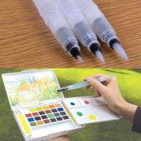 1/3Pcs Refillable Ink Color Pen Water Brush Painting Calligraphy Illustration Pen Office Stationery JS22