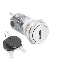 ✑卍 16MM metal Stainless steel key switch Two Position Three Position Maintain Return PM164F-11Y/S