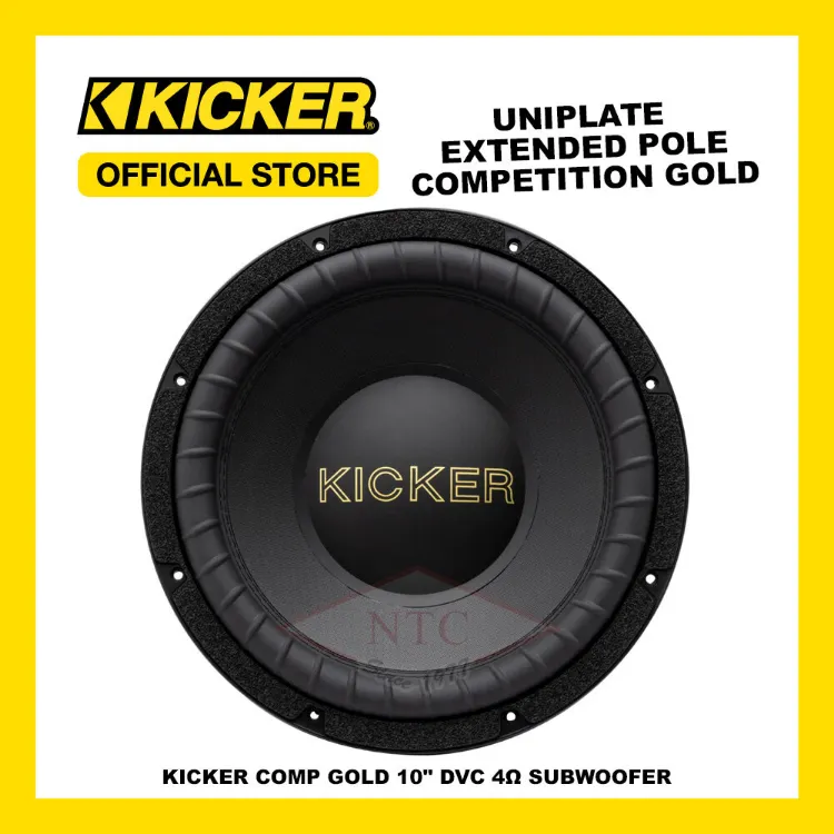 KICKER 2 50GOLD104 Limited Edition Gold Comp 10