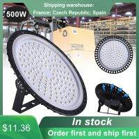 [HOT QQZIWWUJJWG 104] IP65 50/300/500W UFO LED High Bay ไฟกันน้ำเชิงพาณิชย์อุตสาหกรรมแสงประหยัดพลังงานคลังสินค้า Ultra Bright โคมไฟ