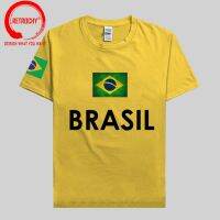 Brazil T Shirt Man Brasil Men T-Shirt New Streetwear 2022 Tops Jerseys Clothing Tracksuit Nation Brazilian Flag Brasil Br Tshirt