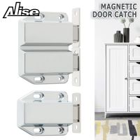 Stainless Steel Magnetic Door Catch, single Double Heavy Duty Magnet Latch Cabinet Catches for Cabinets Shutter Closet Furniture