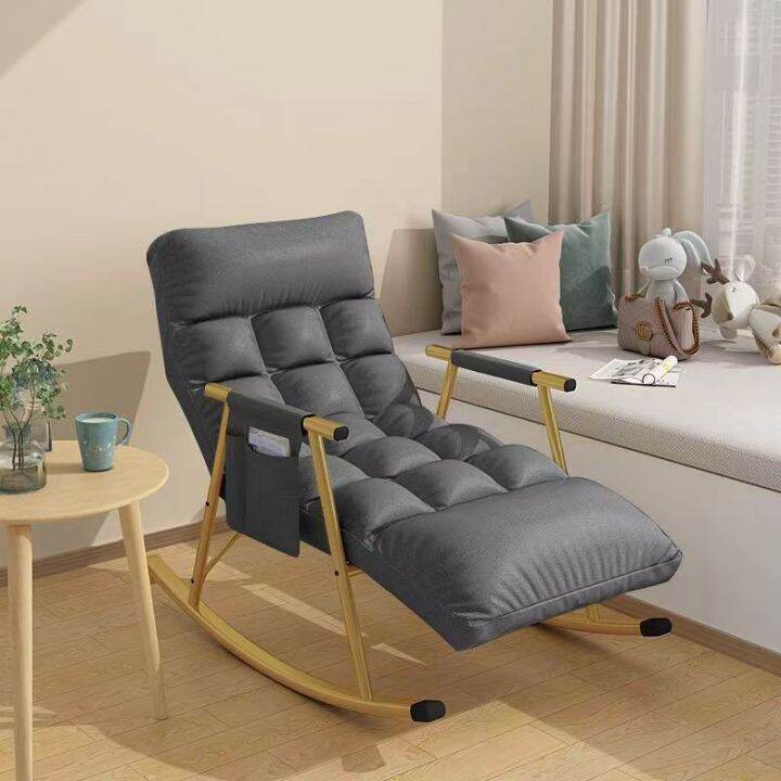 Rocking chair balcony household leisure Rocking Chair Recliner adult ...