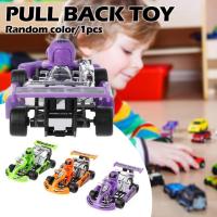 Mini Plastic Car Toy Pull Back Colorful Cartoon Racing Educational Racing Kart Children Model For Boys Toy Car H9H0