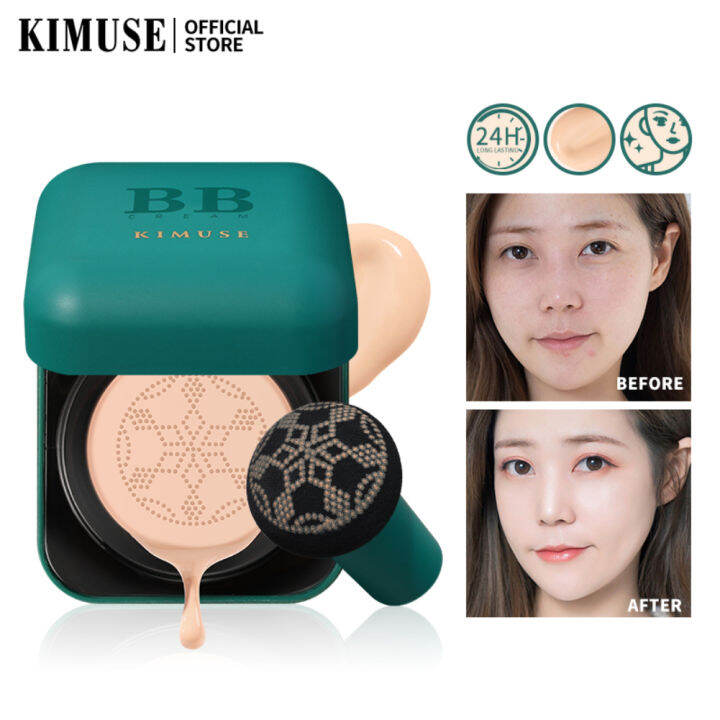 KIMUSE Air Cushion BB Cream Concealer Moisturizing Isolation Light and Long Lasting Plain Face