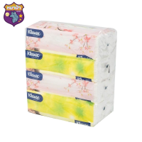 Kleenex คลีเน็กซ์ เนเชอรัล ซอฟท์ กระดาษเช็ดหน้า 115 แผ่น แพ็ค 4 ห่อ  รหัสสินค้าli0569pf