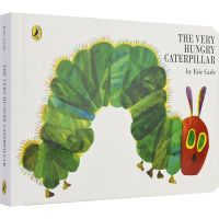 The very hungry caterpillar paperboard Book Eric Carle Eric Carre childrens English story picture book Liao Caixing book list English original imported books