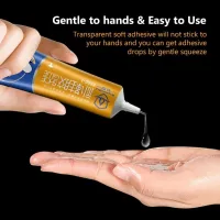 60ml Shoe Repair Special Glue Multi-purpose Waterproof Super Glue Quick-drying Shoe Repair Glue Resin Soft Glue Universal Glue