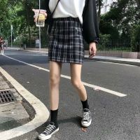 2020 Spring Summer Preppy Style New Plaid Check Checkered A-line Midi Skirts Korean High Waist Short Wrap Skirt Rok Midi Garis - Musim Semi Musim Panas Skirt Pendek Balut Pinggang Tinggi Korea 春夏季新款格子A字裙 女學生半身裙 韓版高腰包臀裙 百搭短裙子 女生A字裙 半身裙女 韓版