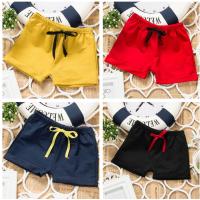 kids clothing new candy color girls short hot summer boys beach pants shorts 1-5T bayi seluar