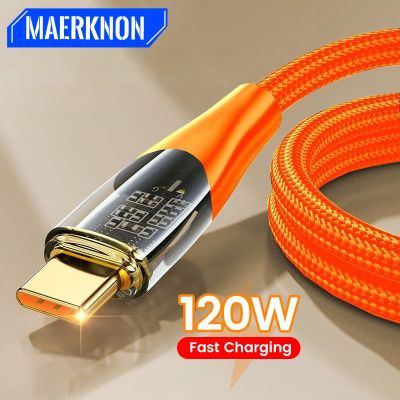 Chaunceybi 6A 120W USB Type C Cable Fast Charging Wire Charger Data Cord 13 12 Oneplus