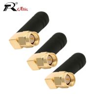 1Set U.FL IPEX Female to SMA Female 2.4G SMA Male90° Mini Short Sleeve Antenna 2.5CM Rubber Sleeve Small WIFI Bluetooth Antenna