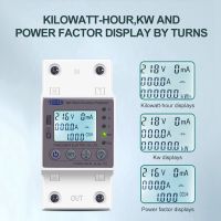 1 Piece Smart Switch TUYA Energy Meter Kwh Metering Circuit Breaker Timer with Voltage Current and Leakage Protection