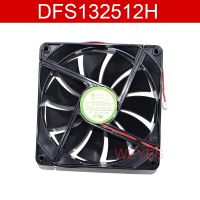 Dc12v Dfs132512h 3.0W สี่เหลี่ยมแท้พัดลมทำความเย็น