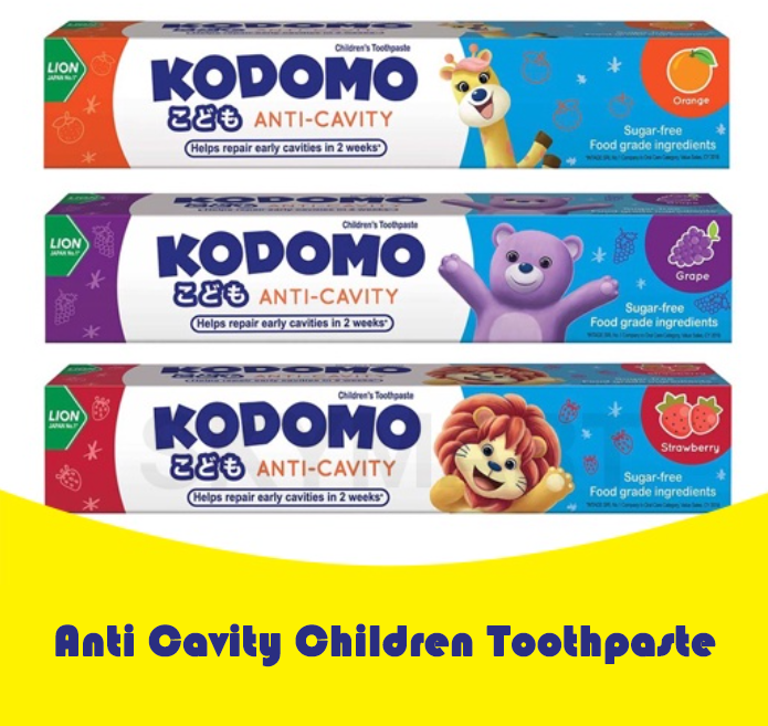 Kodomo Anti Cavity Children Kids Toothpaste, 80g | Lazada Singapore