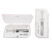 【JH】 1ml Glass Syringe Borosilicate Prefillable Optional Capacity Heat-resistant Reusable