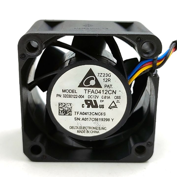 tfa0412cn-cooling-fan-for-4028-dc12v-0-81a-8200rpm-4-wire-pwm-temperature-control-4cm-switch-fan