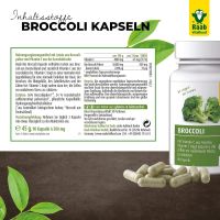 German Raab organic broccoli broccoli extract capsules vitamin C lutein sulforaphane 90 capsules
