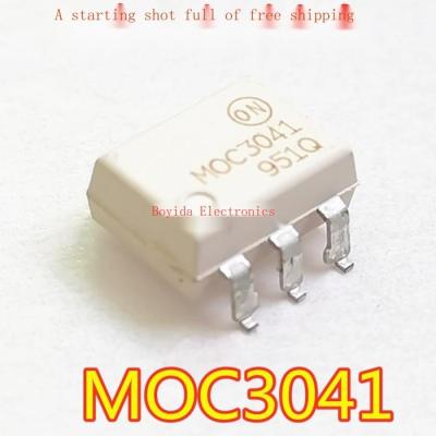 10Pcs ใหม่ MOC3041 MOC3041SR2M SMD SOP6 Optocoupler IC