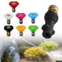 1/4 Quick Pressure Washer Spray Nozzles Adapter Karcher K Series 1/4 Quick Connect Washer Nozzles Spray