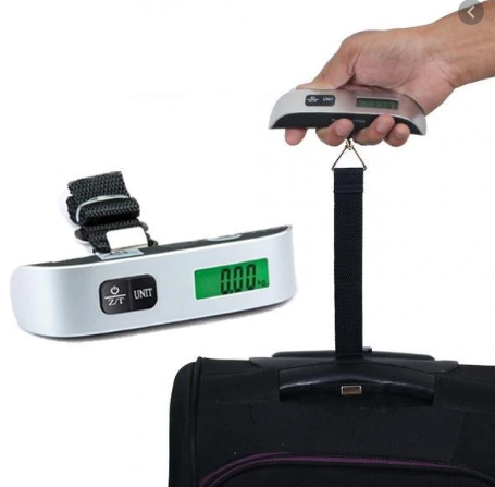 ELECTRONIC! Luggage Scale Travel Luggage Scale Bag Scale Timbang Beg Travel  Penimbang Beg Elektronik Up to 50kg Weight