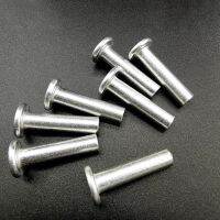 400Pcs M2/M2.5 Rivets Small Thick Aluminium Flat Head Solid Rivet Kit for Hardware Products