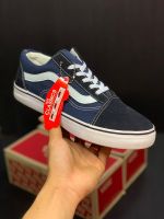 สุดเท่ห์!! รองเท้าผ้าใบ Vans Oldskool สุดคลาสสิค สินค้าถ่ายจากของจริง แถมฟรีดันทรงได้กล่องครบSetตามภาพ