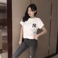 NY TSHIRT Cotton Baju Lengan Pendek Words T-shirt New York Tees Sports Clothing Casual Wear Cool Woman