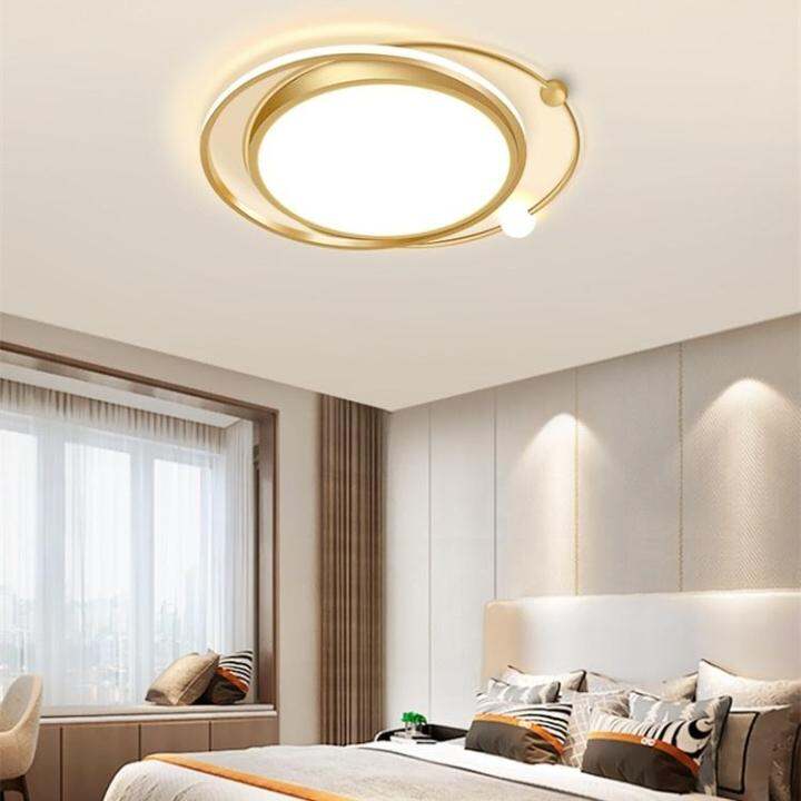 Modern Style LED Lamp Ceiling Light Tricolor/Remote Control Room Light