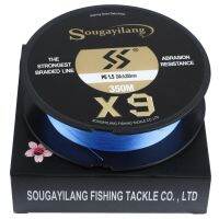 【CC】 Sougayilang Top 9 Strands PE X9 Sinking 150M 350M 550M Low Memory Braided Lines 17-97LB Fishing Goods