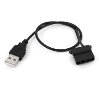 สายแปลง Usb To Molex 4 Pin Pc Computer Cooling Fan 1 Feet Connector Cable Adapter Cord