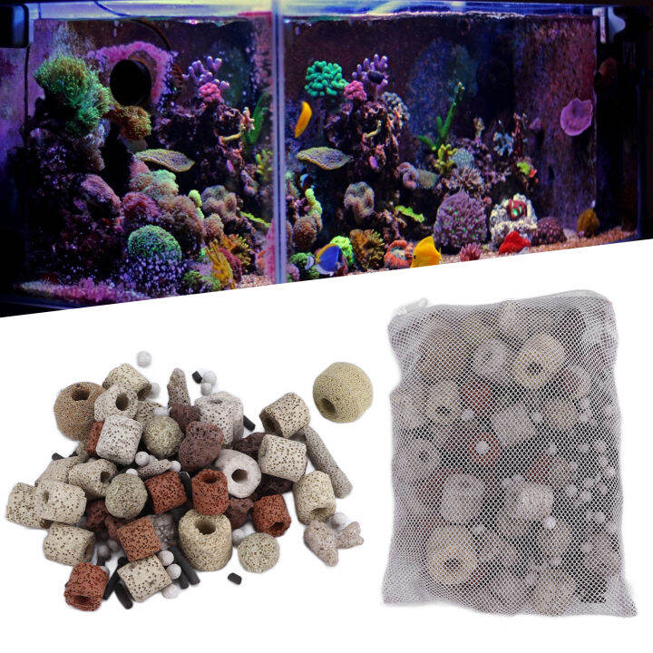 Aquarium Bio Balls Ceramic Set 10 in 1 Aquarium Biological Filter Media