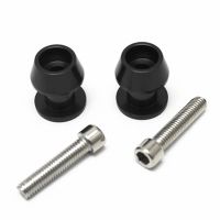 1คู่10Mm รถจักรยานยนต์ CNC หลอดสวิงอาร์ม Slider สำหรับ KAWASAKI ER6N Z750 NINJA 250 300