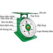 Cân đồng hồ Nhơn Hòa Loại 5Kg-10Kg-15Kg-20Kg-30Kg-60Kg