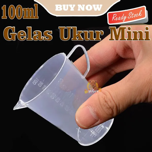 Gelas Ukur 100ml Plastik Cangkir Takar 01l Takaran Mini Bubble Tea Lazada Indonesia 8278