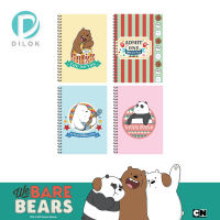 WE BARE BEARS สมุดริมลวด A5 #WBB2023